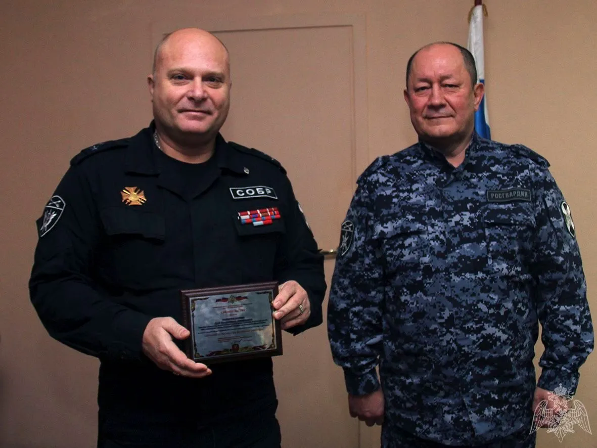 Командир кемеровского СОБР «Символ» _Огий
